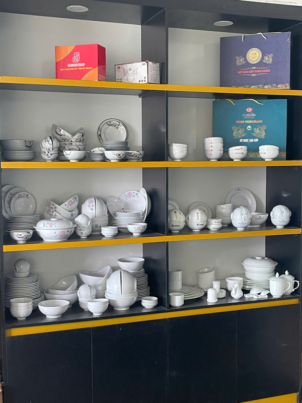 Bộ đồ ăn sứ cao cấp